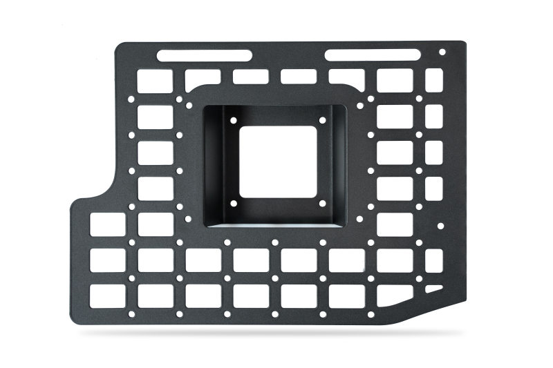 Ford F-150 Bed Side Molle Panels - Driver Front - Addictive Desert Designs - Hammer Black - `21-`25